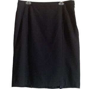 Apostrophe’ Essentials Black Plus Size Pencil Skirt